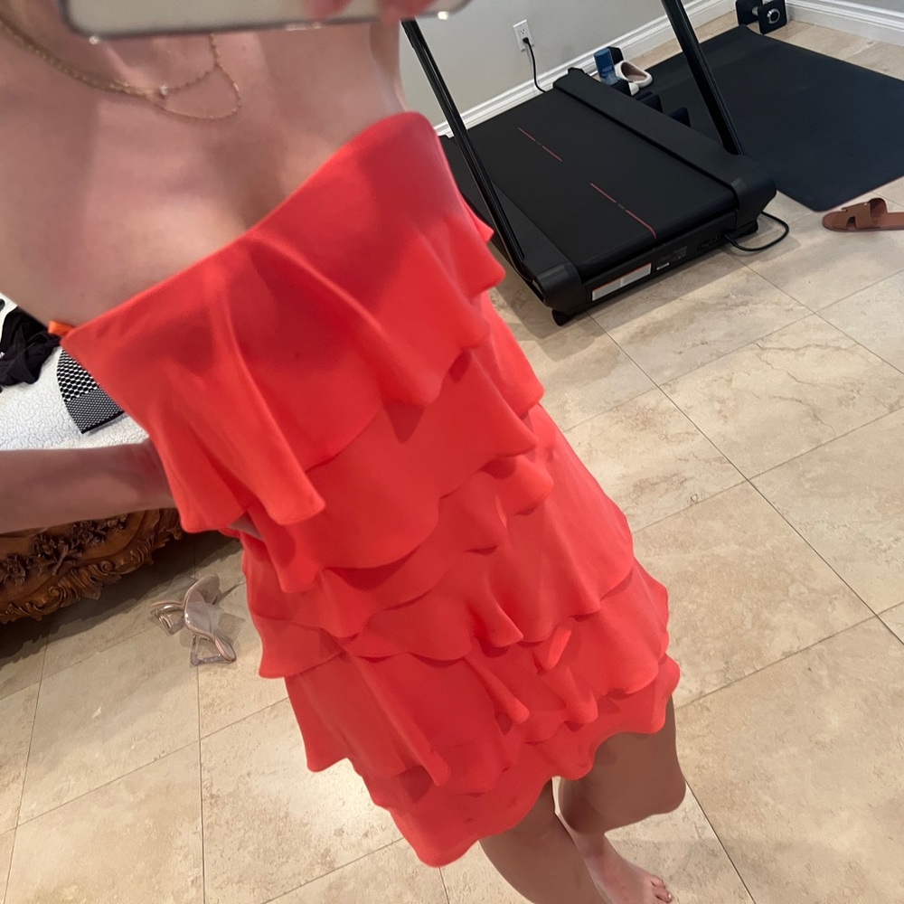 Coral BCBG dress see tags for specifications